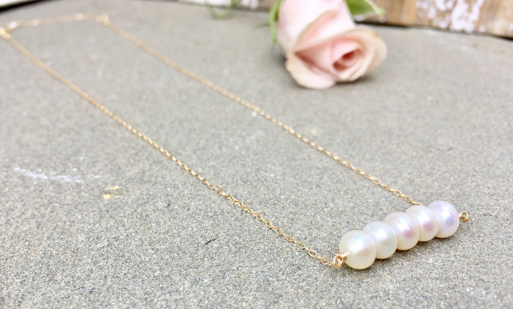 Freshwater Lotus Pearl Necklace