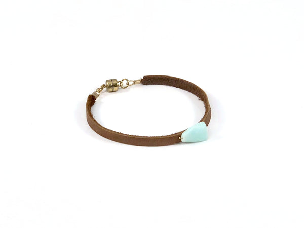 Leather Mini Layering Bracelets – Christine Bennett Jewelry