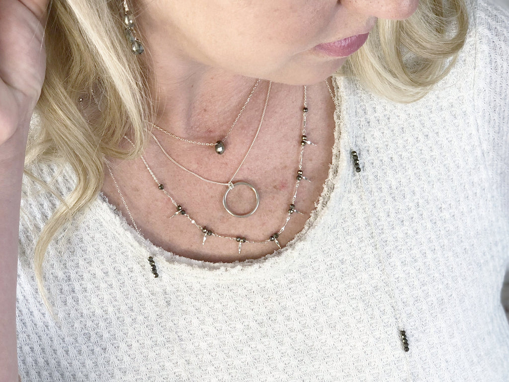 Circle Looped Necklace