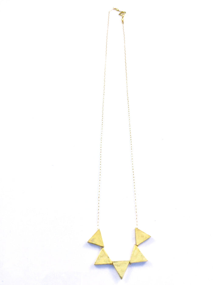 5 Triangle Necklace