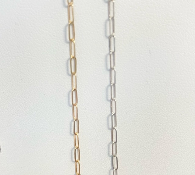 Endless Bracelet 2mm Paperclip Chain
